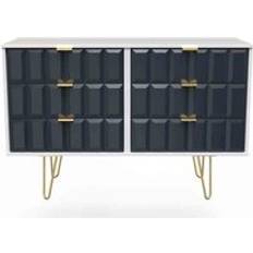 Welcome Furniture Cube Ready Assembled Chest of Drawer
