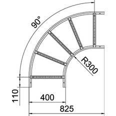 Elartikler OBO Bettermann 6225106 Bogen 1 St. Metall