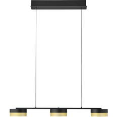 Lamper HELL Mesh Black/Gold Pendel 82cm