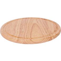 Brown Chopping Boards Argon Tableware Round Wooden Chopping Board