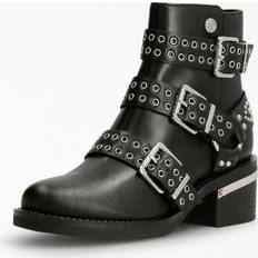 Guess Femme Escarpins et Talons Guess Fifii Buckled Ankle Boot - Noir