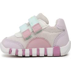 Pelle Mocassini Geox Scarpe Bambini B IUPIDOO GIRL - Rosa