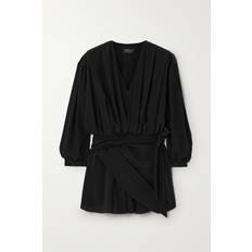 Balenciaga Dresses Balenciaga V-Neck Mini Dress - Black