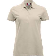 Beige - Dame Polotrøjer Clique 28246 Classic Marion S/S blodappelsin