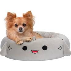 Squishmallows 20-Inch Gordon Shark Pet Bed Small Ultrasoft