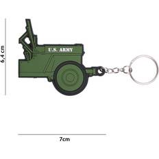 Fostex Schlüsselanhänger 3D PVC Jeep U.S. Army