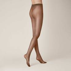 Elastane/Lycra/Spandex - Men Tights & Stay-Ups Kunert Damen SATIN LOOK 38/40 Luxuriös glänzende Strumpfhose Mandel Dunkel Beige