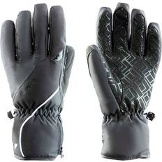 Gris - Mujer Guantes Zanier Seefeld Stx Guantes de Esquí Impermeables para Mujer - Black