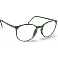 Silhouette Unisex Glasögon Silhouette SPX Illusion 2936 5710 50 Gröna Glasögon