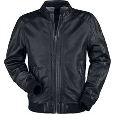 GBGrahan IDRV Leather Jacket black