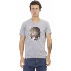 Trussardi Trussardi Action Gray Cotton T-Shirt