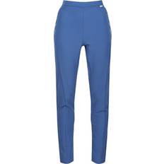 Denim - Outdoor Trousers Regatta Women's Water Repellent Pentre Stretch Walking Trousers Dusty Denim, Regular Blue Regular