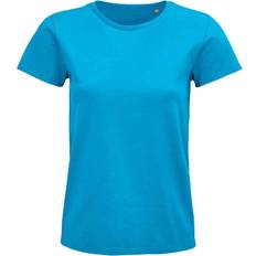 Turquoise - Women Tops Sol's Damen/Damen Pioneer Bio-T-Shirt