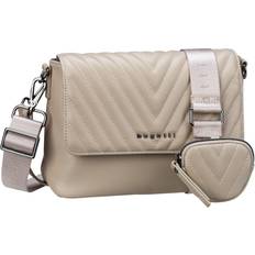 Bugatti Umhängetasche Beige Unifarben für Damen One Size