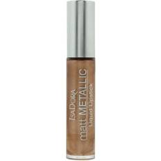 Isadora Guldiga Läppstift Isadora Matt Metallic Liquid Lipstick 7ml - Gold Digger