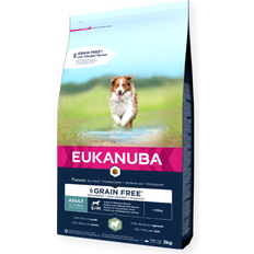 Eukanuba Grain Free Adult Small Medium Breed Lamb 12 kg 12kg