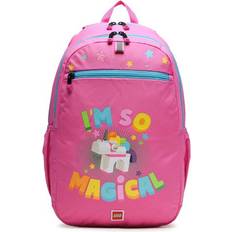 LEGO Unicorn Superlätt skolryggsäck 28L SMU Urban ryggsäck Rosa, Rosa, 28L