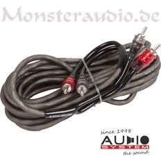 Audio System z-evo 2-kanal cinchkabel auto-hifi-cinch 300cm RCA 3m