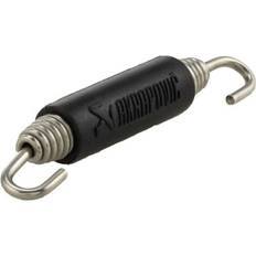 Akrapovic Avgassystem Akrapovic auspuff feder haltefeder spring edelstahl gummi 10mm x 80 mm lang schwarz silber 80 mm