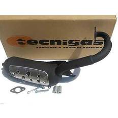 Tecnigas Auspuffanlage tecnigas silent pro hercules samba peugeot sv geo f121 125 auspuff Schwarz