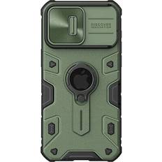 Nillkin Silicone schutzhülle für iphone 15 pro max hülle case cover Grün 0.2 kg