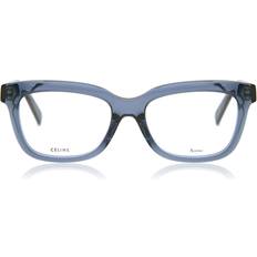 Celine CL41390/F Clara Asian Fit BMP Women's Eyeglasses Blue Size 52