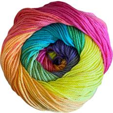 Crochet Threads Yarn Papatya Shade 05 Sundae DK Multicoloured Knitting Crochet Yarn