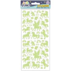 Craft Planet Fun Stickers Glow In The Dark Unicorns