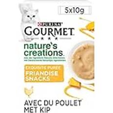 Gourmet Nature's Creations Exquisite Püree Katzensnacks, Nassfutter