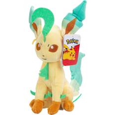 Pokémon Pokémon Leafeon 8" Plush Officially Licensed Quality & Soft Stuffed Animal Toy Eevee Evolution Add Leafeon to Your Collection! Great Gift for Kids & Fans of Pokemon