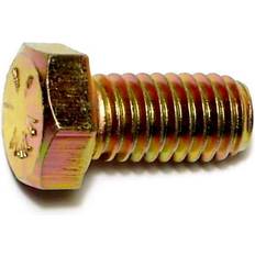 Yellow Fasteners Midwest Fastener 16 3/4 Zinc Plated Grade 8 Steel Coarse Thread Hex Cap Screws HCS8-143