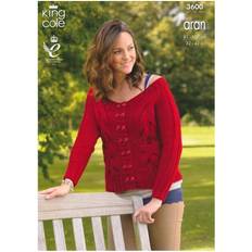 Women Needlework Patterns King Cole Value Pattern 3600 Women 32 42 Inches