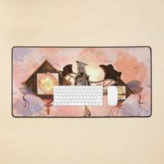 BearLad Mat Genshin impact ningguang balance Large Mouse Pad 35x16