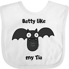 Black Drool Bibs Inktastic Batty Like My Tia Baby Bib