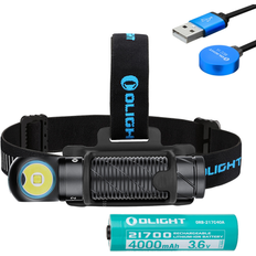 Olight Camping & Outdoor Olight Perun 2 2500 Lumen Rechargeable Headlamp Black