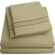Bed Bath & Beyond Supreme Collection Queen Set Sage Green Bed Sheet Green (259.08x228.6cm)