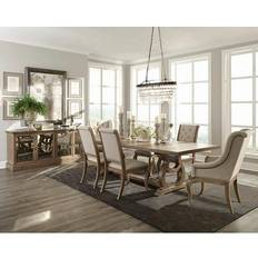 Dining Sets Coaster Company Brockway Trestle Dining Set