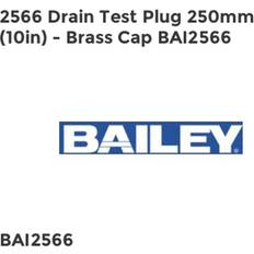 Plumbing Bailey Drain Test Plug Brass Cap 250mm