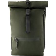 Men - Waterproof Bags Rains Rolltop Shell Backpack - Green