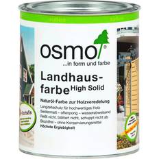 Osmo landhausfarbe high solid 0.75 deckfarbe holzschutz farbwahl 2101 Weiß