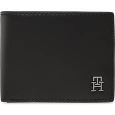 Tommy Hilfiger Wallets Tommy Hilfiger Black Leather Wallet - Black