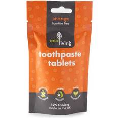 Eco Living ecoLiving Toothpaste Tablets Orange Fluoride Free 125