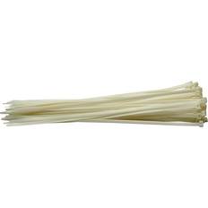 Draper 70410 White Cable Ties 8.8 x 500mm 100pc