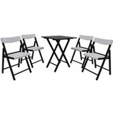 Tramontina Teak 5 Pcs. Bistro Set, 1 Table incl. 4 Chairs