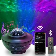 MiniSun Led Galaxy Projector Star Sky usb Bluetooth Party Music Décor Night Light