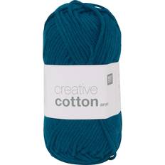 Yarn & Needlework Supplies Rico Design Creative Cotton aran 50g 85m ozeanblau