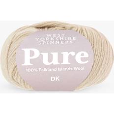 Yarn & Needlework Supplies West Yorkshire Spinners Sand Pure Yarn 50g