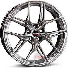 Bilfälgar Borbet DESIGN QX hyper black silver 8.0Jx19 5x112 ET40