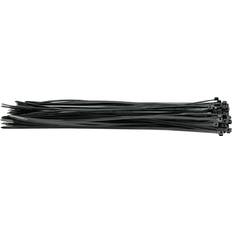 Draper 70400 Black Cable Ties 4.8 x 400mm 100pc