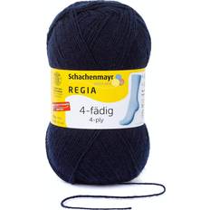 Yarn & Needlework Supplies Schachenmayr REGIA 4fädig 100g 420m marine